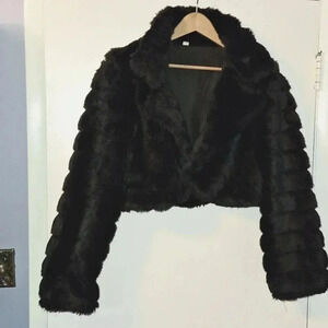 90's Faux Fur Jacket